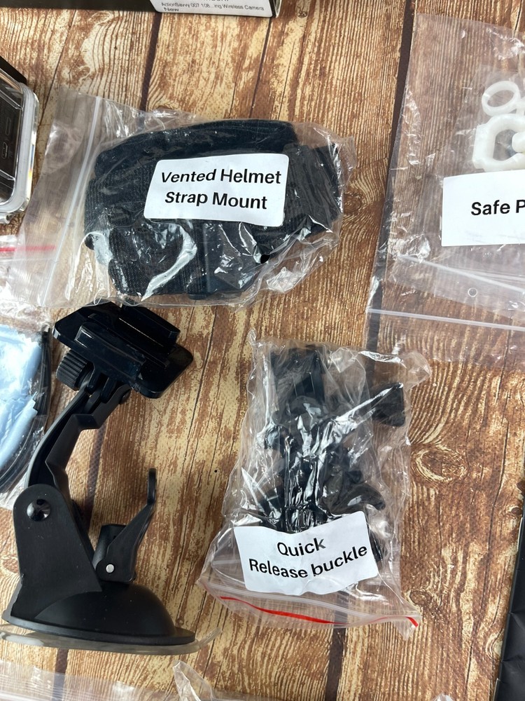 Action Savvy Camera And Attachments 007 New Open box