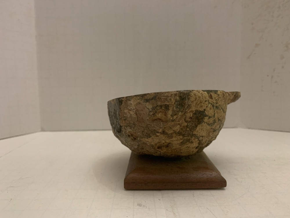 Vintage Geode On Wood Base
