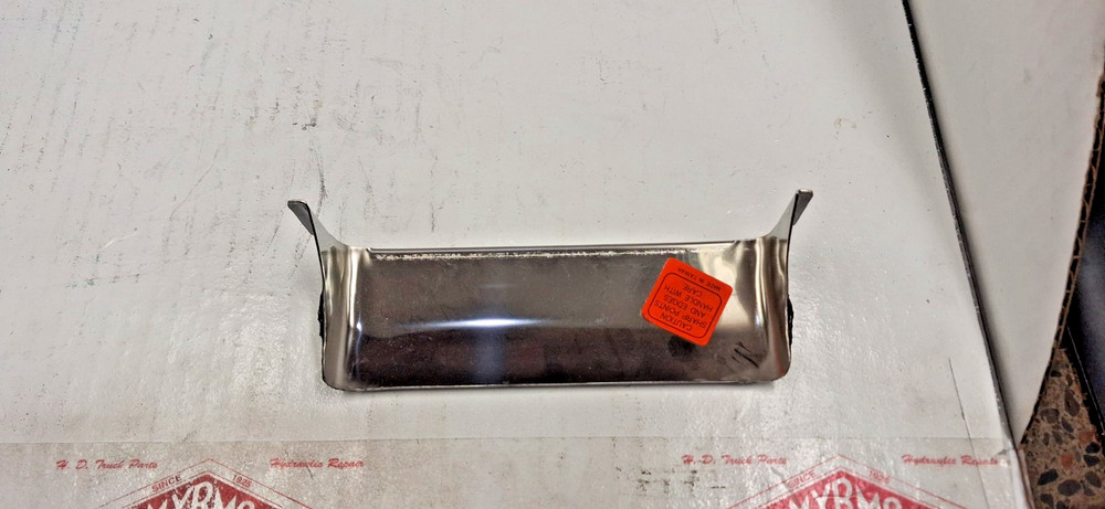 Headlight Visor for Rectangular Headlight 4" X 6" Straight Edge SS GG#92491 Each