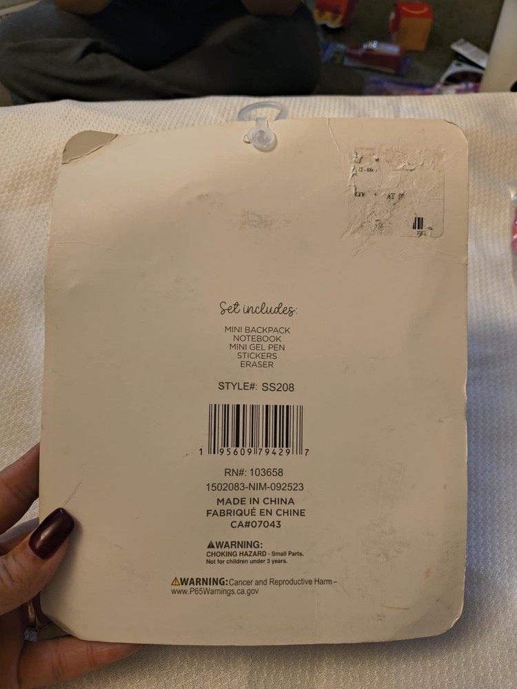 Extreme Nation Toy Mini Backpack Set