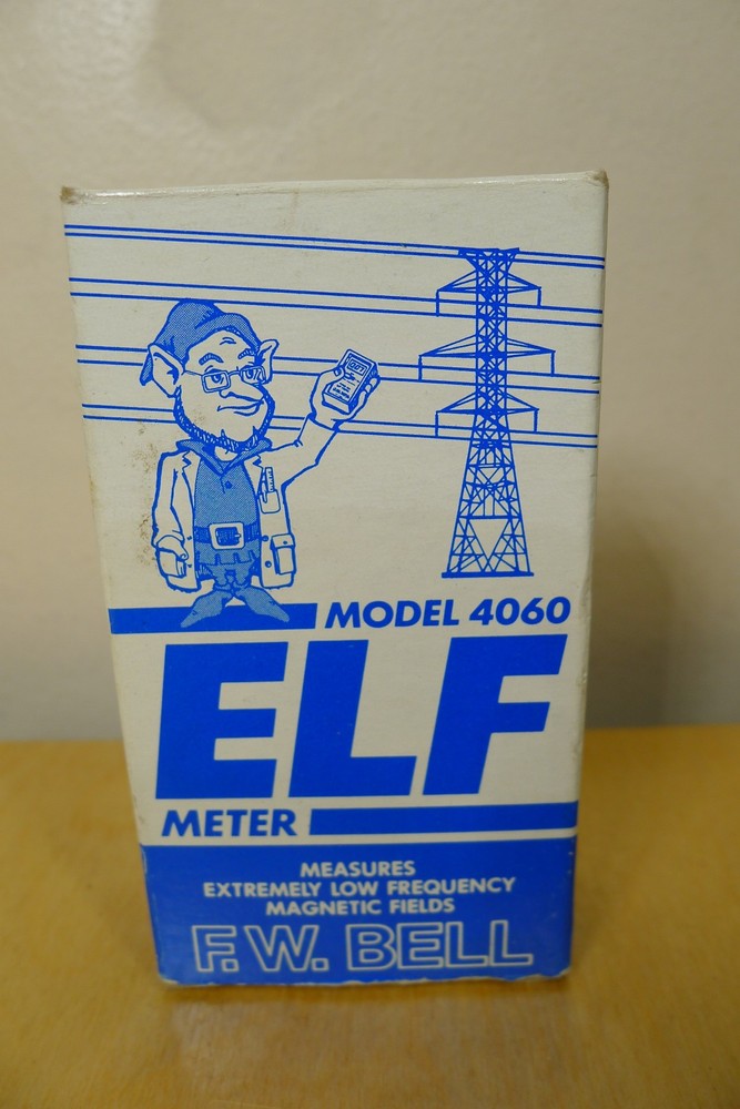 F.W. BELL Model 4060 Extremely Low Frequency AC Magnetic Fields ELF Meter
