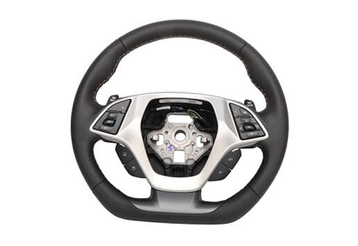84750080 Black Steering Wheel