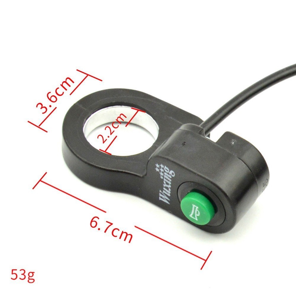 "Easy to Install Handlebar Momentary Switch Button for Electric Bikes"