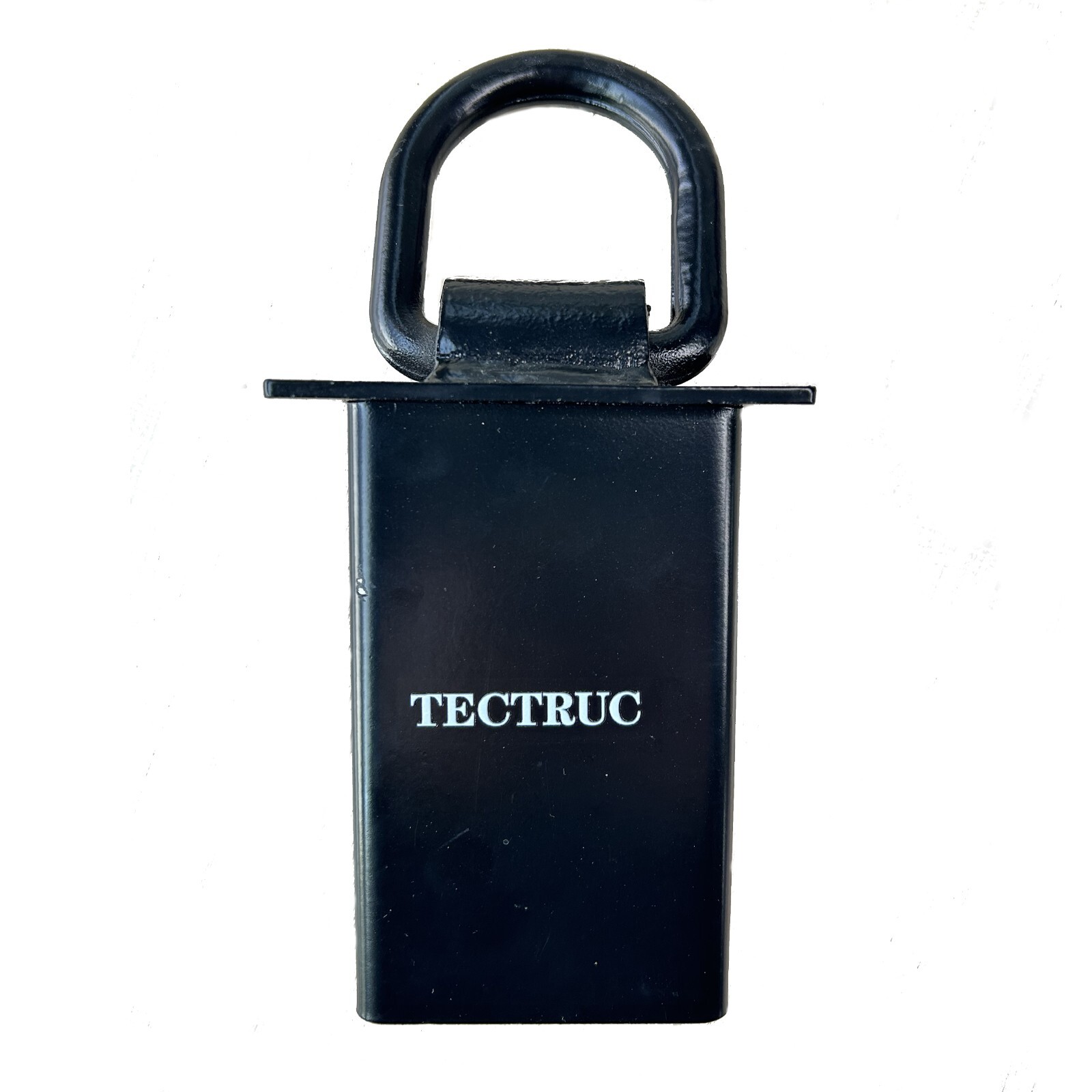 8 Pack Stake Pocket D Ring Heavy Duty Adjustable Trailer Stake Pocket,Black