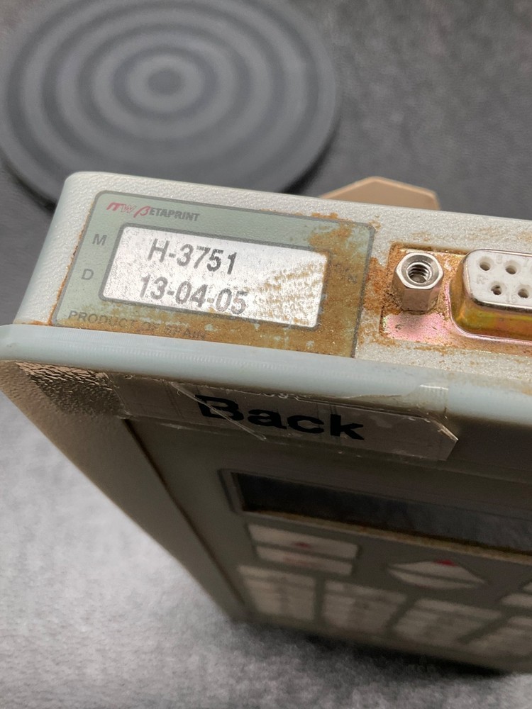 ITW BETAPRINT H-3751 THERMAL PRINTHEAD INTERFACE USED