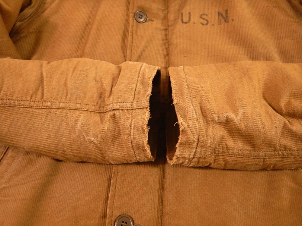 WWII USN N-1 Deck Jacket Size 36