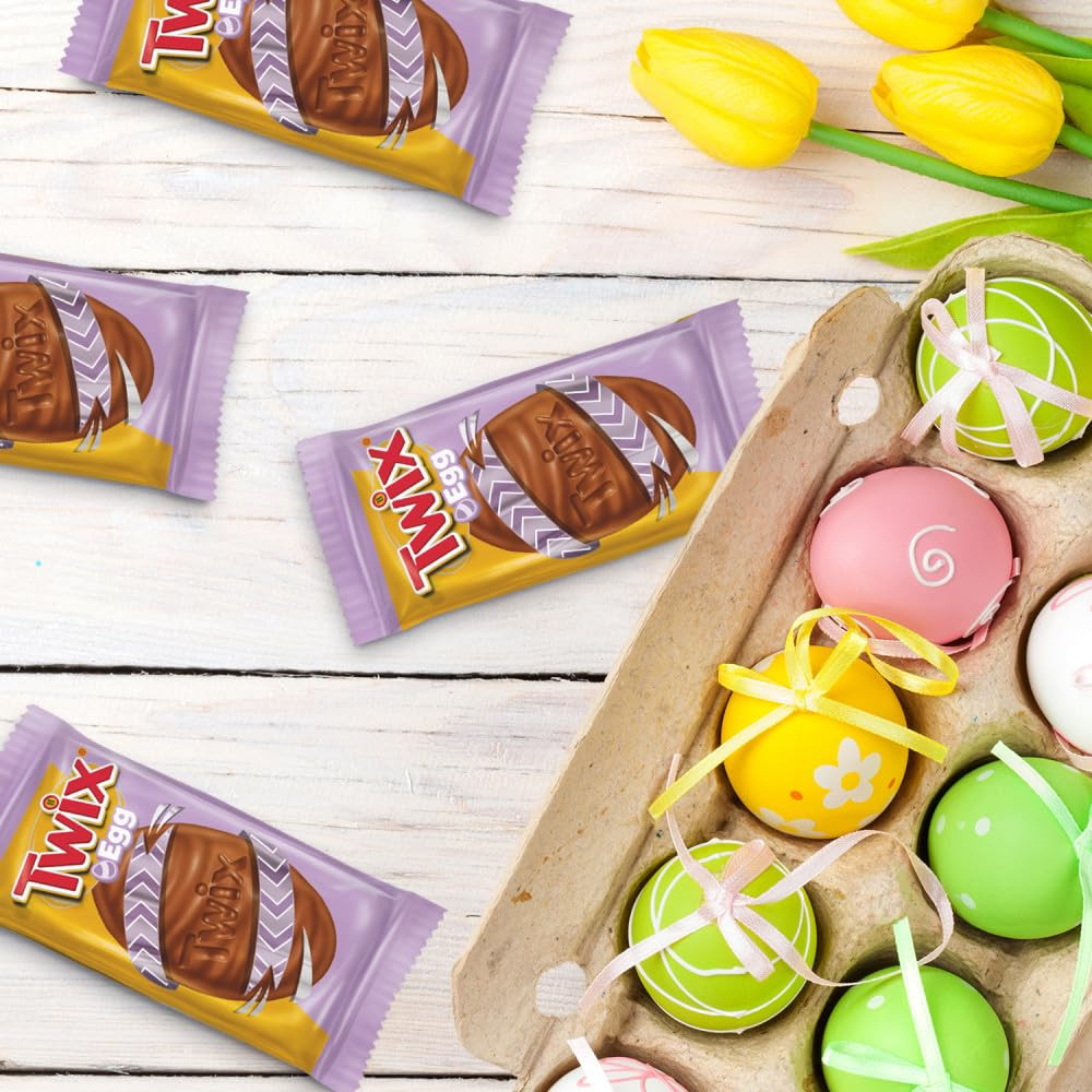Easter Eggs, 1 Package (1 Package Includes 6 Snack Size Eggs)