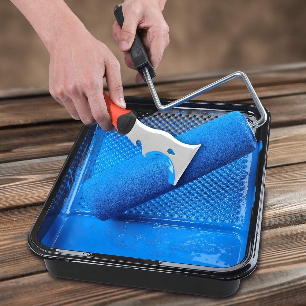 Paint Scraper 9-in-1 Stainless Steel Putty Knife multi-function scraper tool