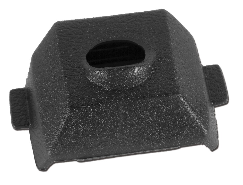 Corvette C3 Inside Mirror Bracket Cover Black 1968-1976