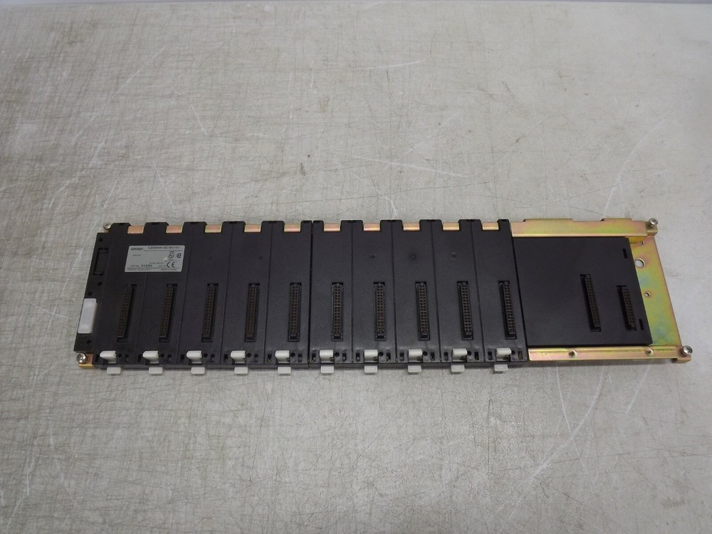 OMRON C200HW-BC101 V1 Backplane Base Unit Controllers 10 Slot CPU NEW