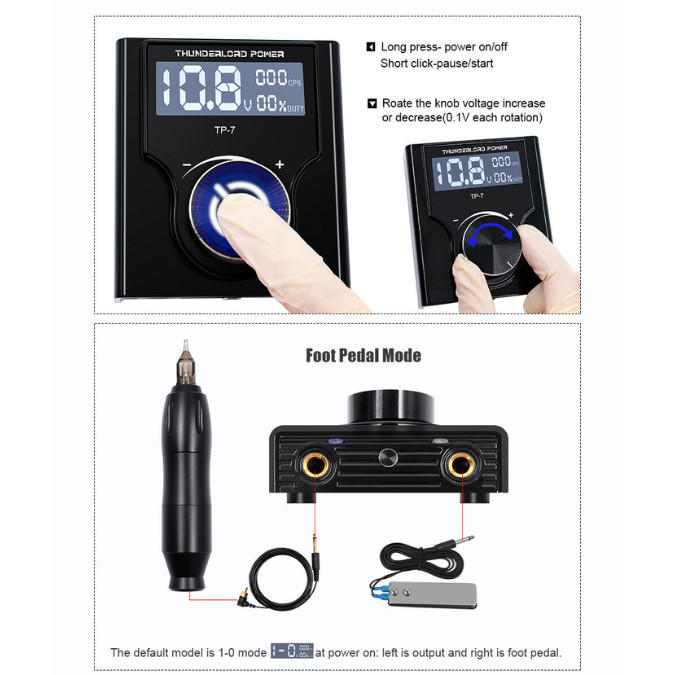 LCD Tattoo Power Supply