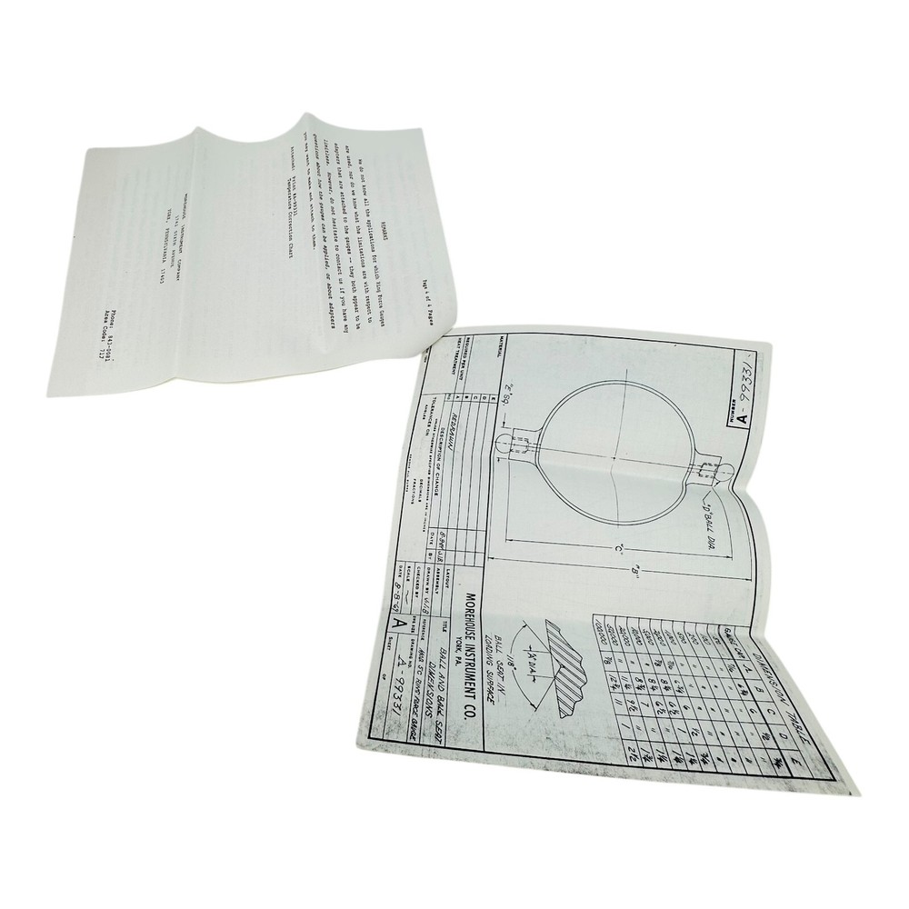 MOREHOUSE MODEL 5 RING FORCE GAUGE 100lbs