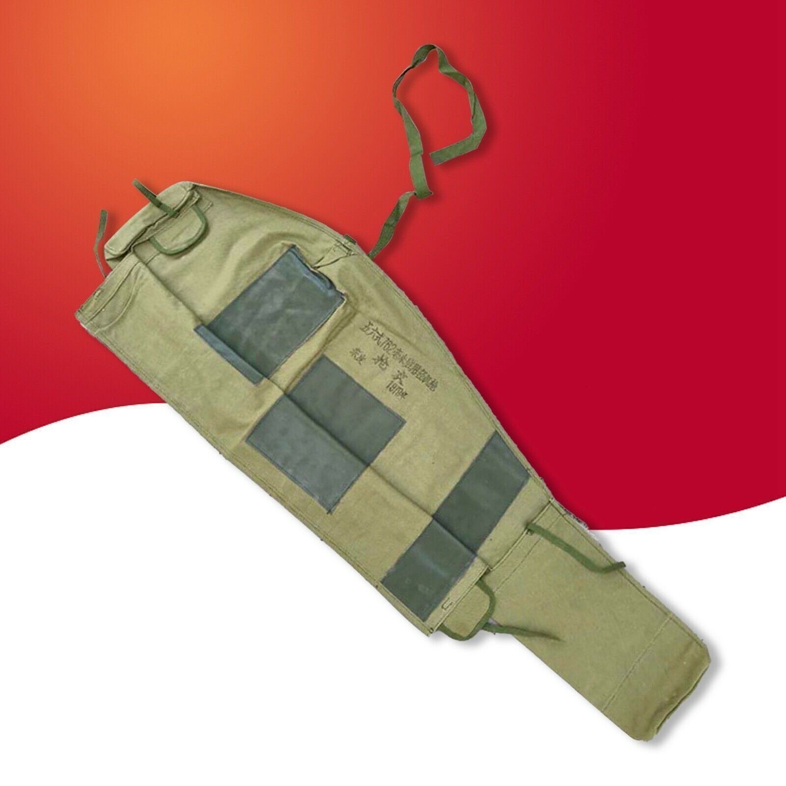 Scarce Special Original 7.62x39 rifle Chinese SKS Type 56 Canvas Case Cover Bags