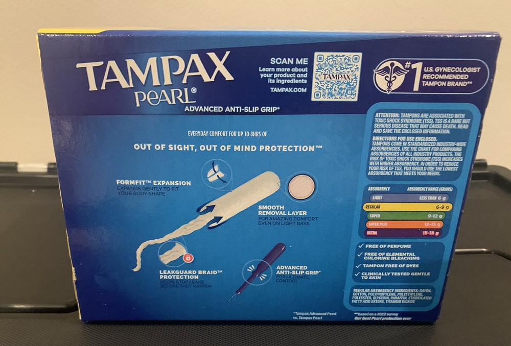 Tampax Pearl Regular 96 pack