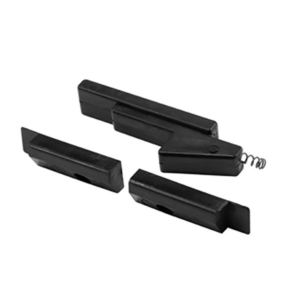 Latch and Pull - Vinyl and Aluminum Sash Hardware, Plastic - Black