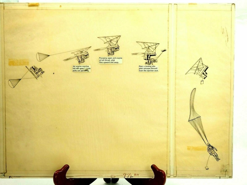 Sailwing Ejection Seat Deployment System ORIGINAL Camera Ready Newsmag Copy