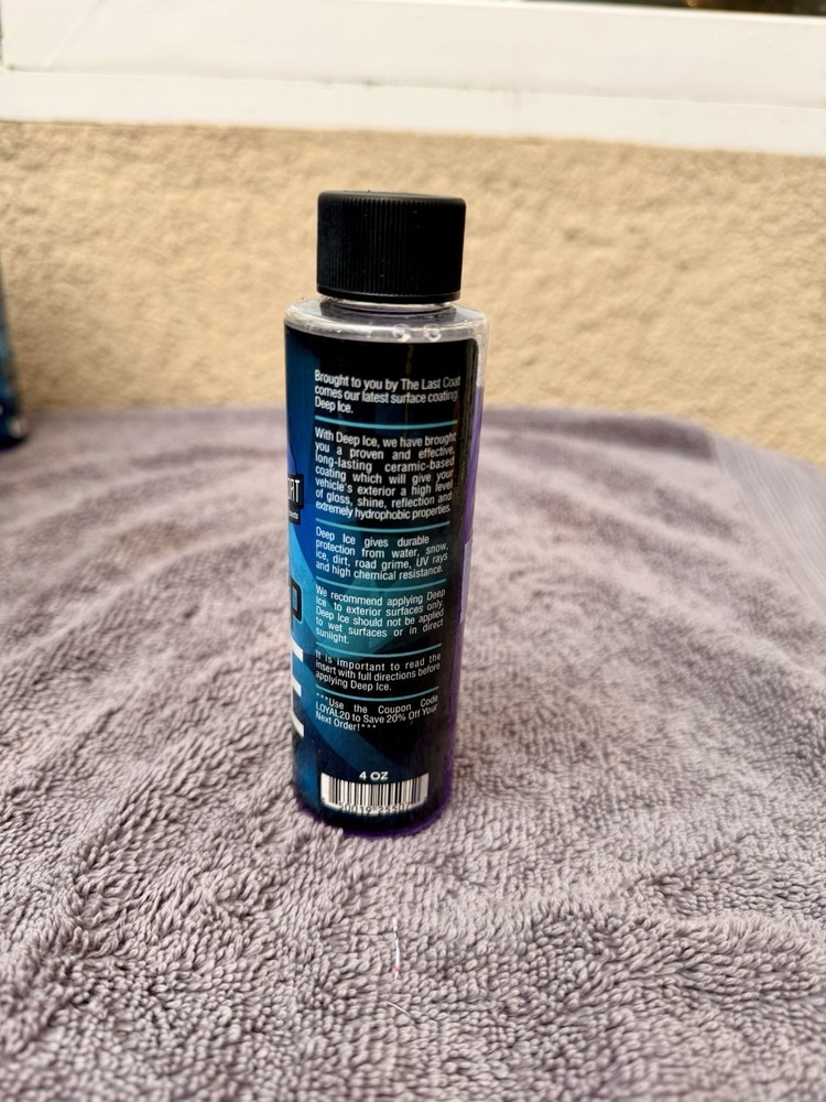 The Last Coat Deep Ice Ceramic Coating Spray