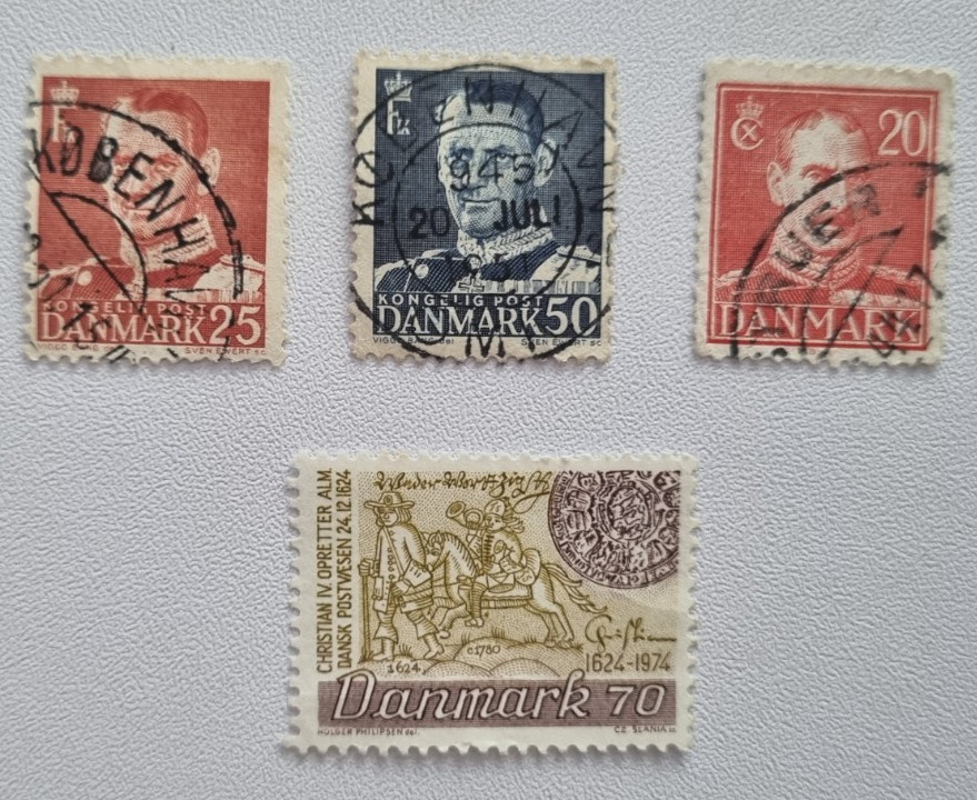 Postage Stamps from Denmark A404