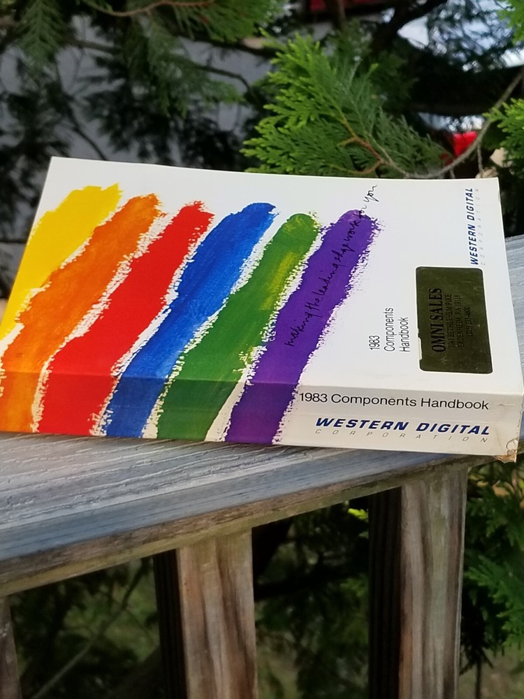 VINTAGE ELECTRONICS BOOK DATA 1983 WESTERN DIGITAL COMPONENTS HANDBOOK