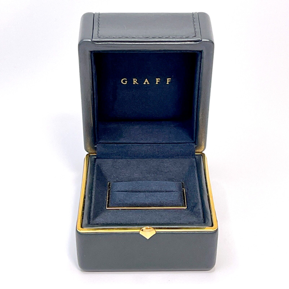 GRAFF Authentic Ring case Black Leather Accessories Jewelry empty box