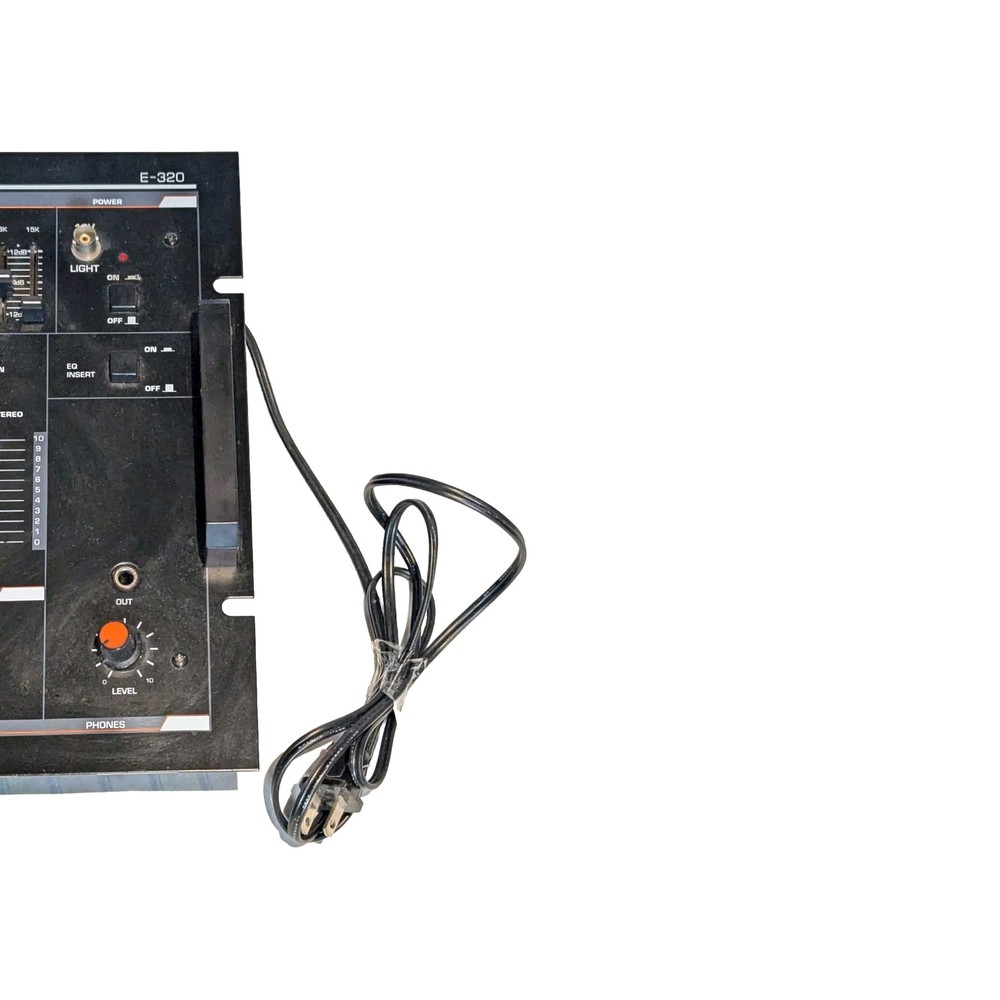 DJ Lineartech Professional Mixer E-320 Equalizer Talk over 4CH 3Phono One Speak