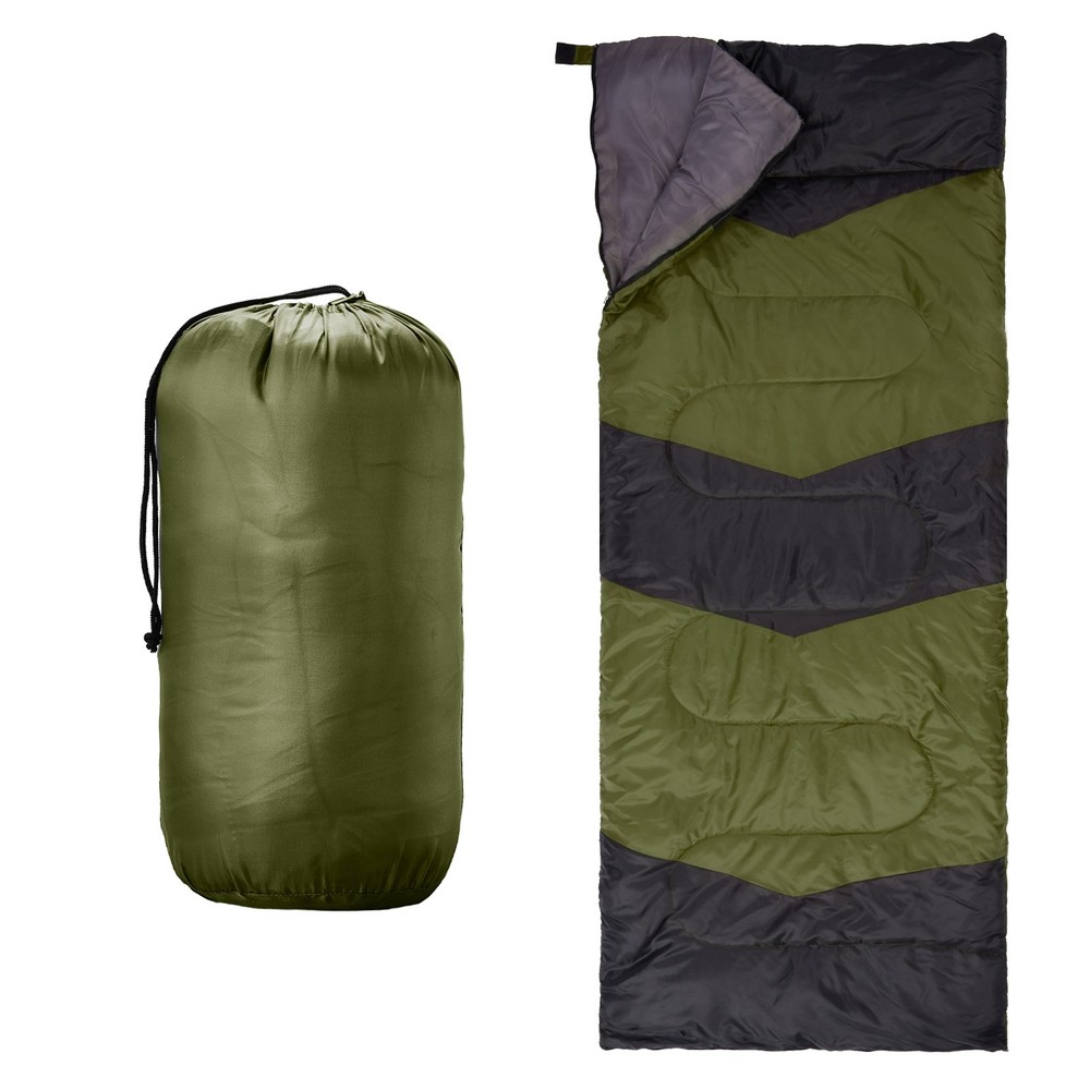 Sleeping Bag for Backpacking, Hiking, Waterproof Compact Envelope Sleeping Bag
