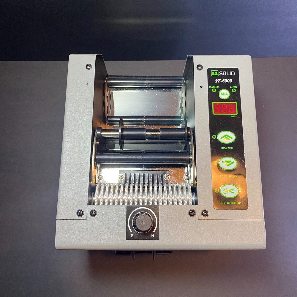 U.S. Solid Automatic Tape Dispenser w/ Cutter JF-6000 3" Max Width