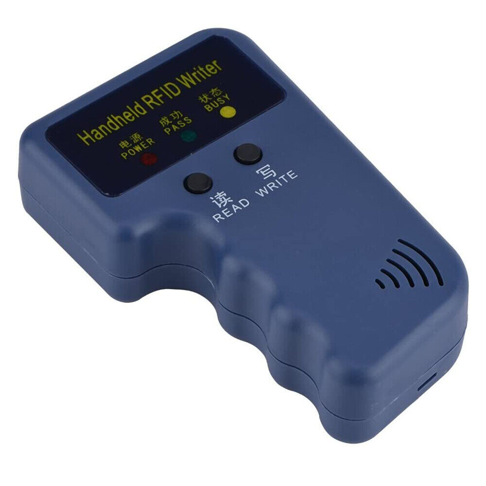 Handheld RFID ID Card Copier Key Reader Writer Duplicator 125KHz+5PCS Tags