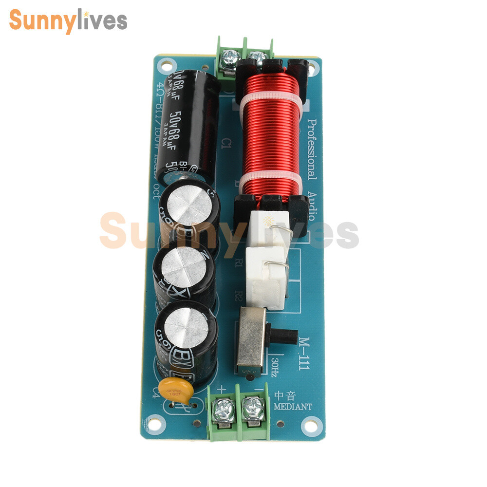150W Midrange Speaker Frequency Divider Audio Crossover For HiFi Audio Amplifier