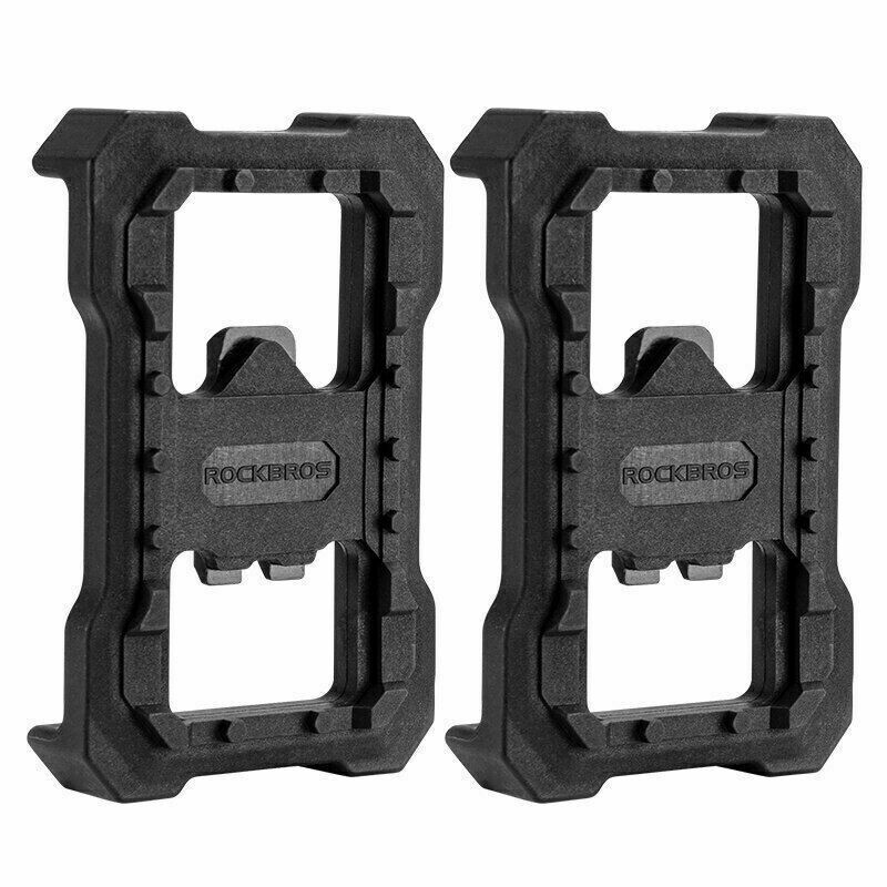 ROCKBROS MTB Flat Pedal Adapter Clipless Platform Adapter Pedal for Shimano SPD