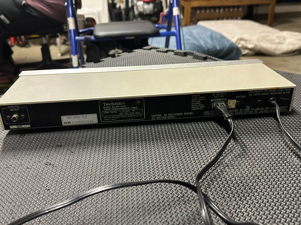 Vintage Technics SH-4060 Audio Programmable Timer