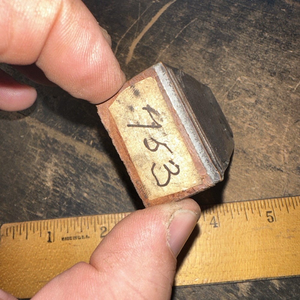 Printing Block “ Unknown Image Trophy?? “ Type Cut Block