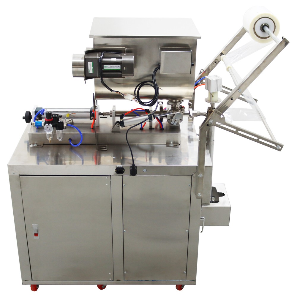 Auto Quantitative Paste Packaging Machine with Horizontal Mixing Hopper 10-100ml