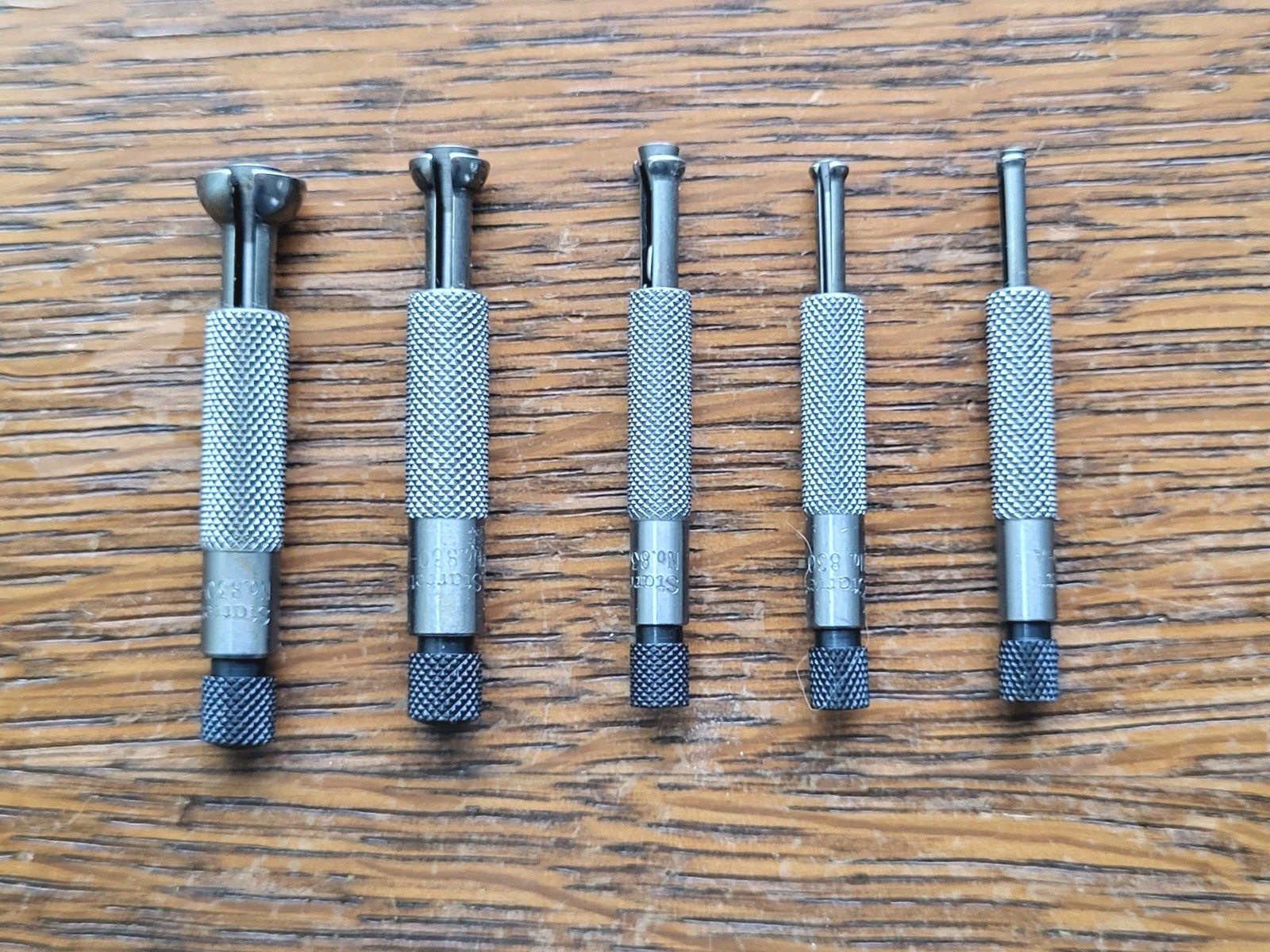 Starrett No. S 830 F Small Hole Gages w/Pouch Machinist Tools USA