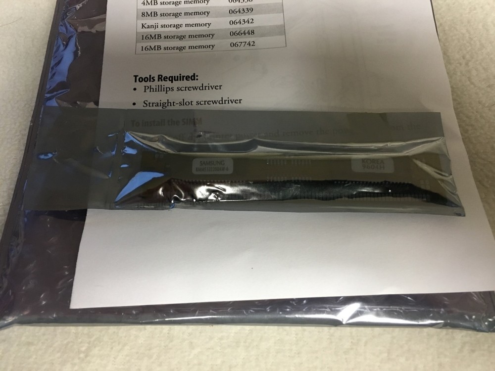 Intermec 8-MB Image Memory Expansion INT-3440A8MB EasyCoder 3440e 3440 4420 4440