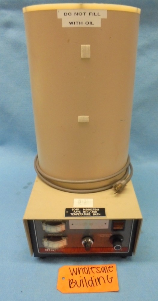 KAYE INSTRUMENTS TEMPERATURE BATH HTR-300A CALIBRATION BLOCK