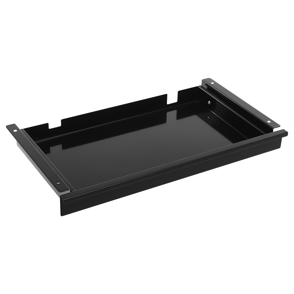 Under Desk Sliding Pull-Out Drawer Organizer for Efficient Workspace Storage