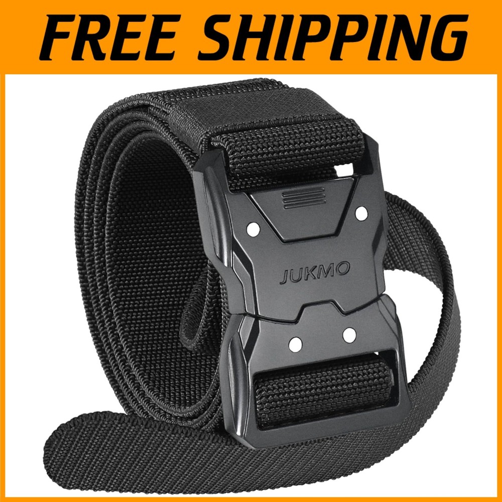 Tactical Belt with Quick Release Buckle