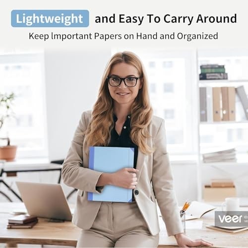 Emergency Document Organizer - Important Papers Binder for Birth Certificates, P