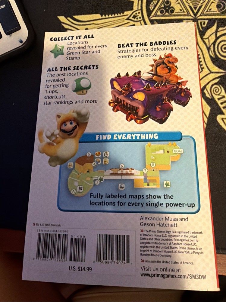 Prima Super Mario 3D World Official Guide