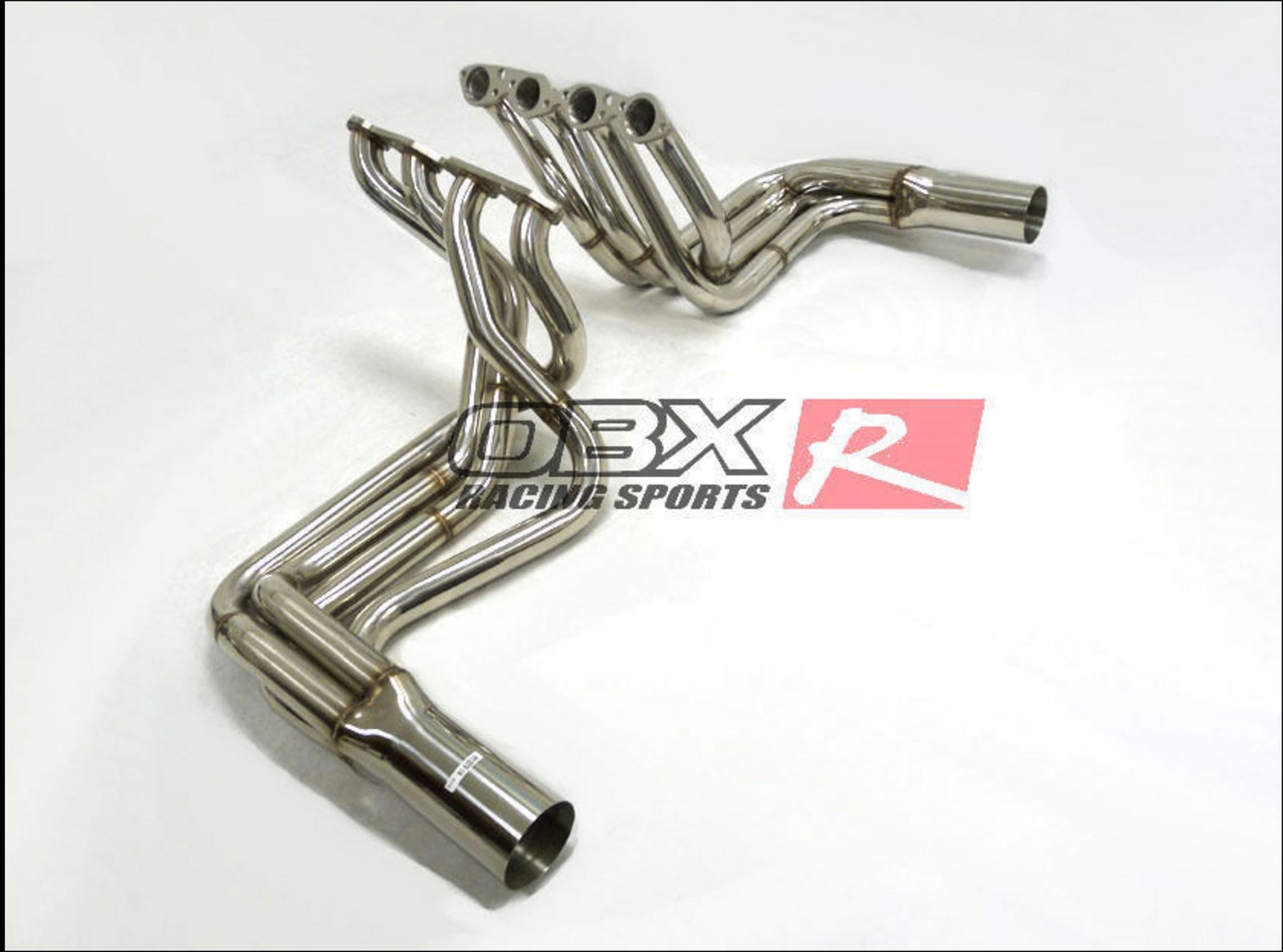 OBX Stainless 65-82 Corvette Block Long Tube Manifold 396 402 427 454 Side Pipes
