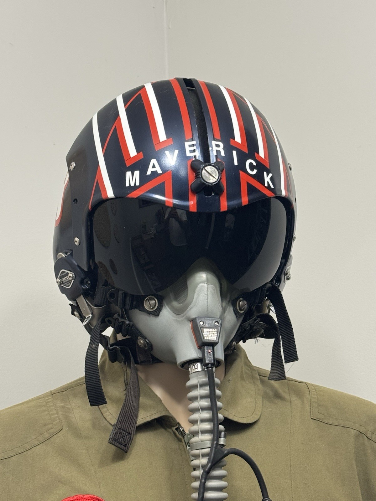 Top Gun Maverick Flight Suit Helmet Mask Gentex VX-1 Helmet Type USAF Full Setup