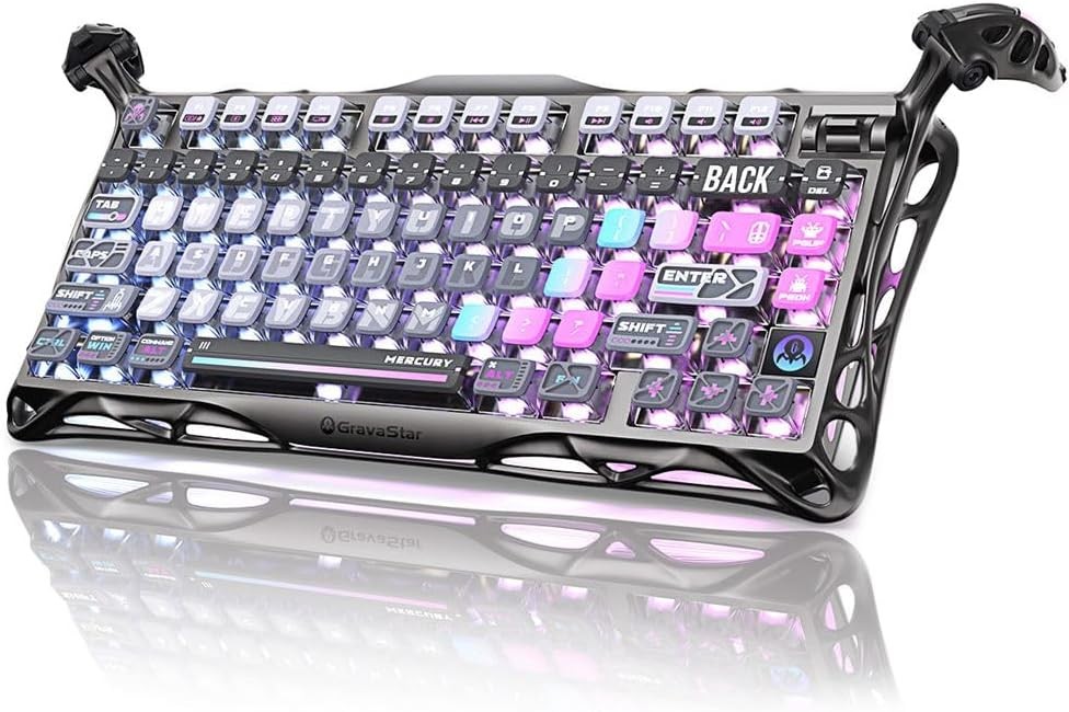 75% Wireless Mechanical Keyboard RGB Hot Swappable