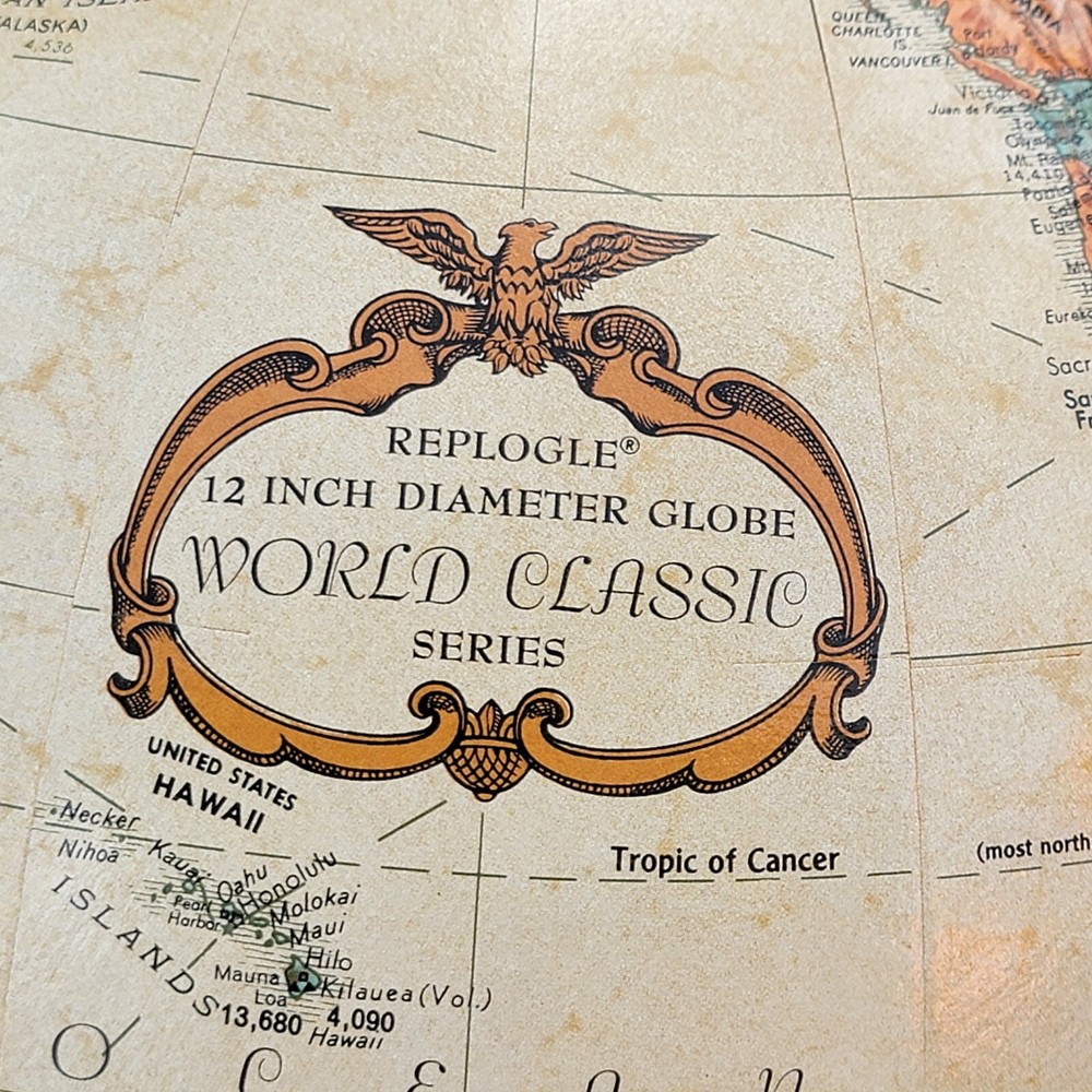 NOS New Repogle 12" Globe In Original Box