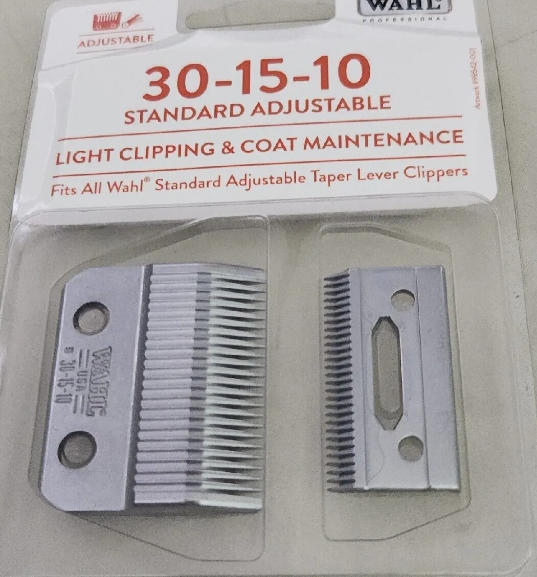 NEW Wahl Adjustable #30-15-10 Standard Clipper Replacement Blade