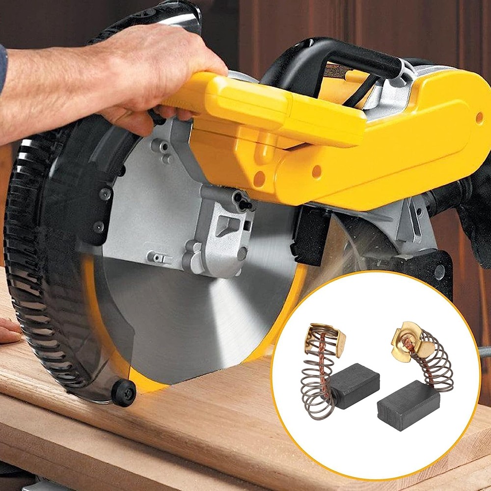 54Pc Graphite 11Sizes Electric Motor Carbon Brushes Replacement For Power Tool