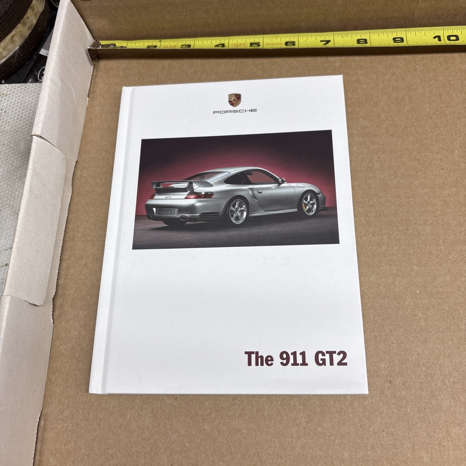2001 PORSCHE THE 911 GT2 SALES BROCHURE HARD COVER