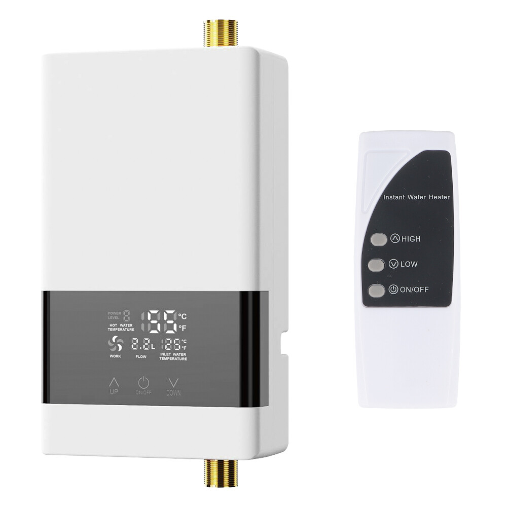 Instant Electric Tankless Hot Water Heater On Demand Whole House 110V 3000W