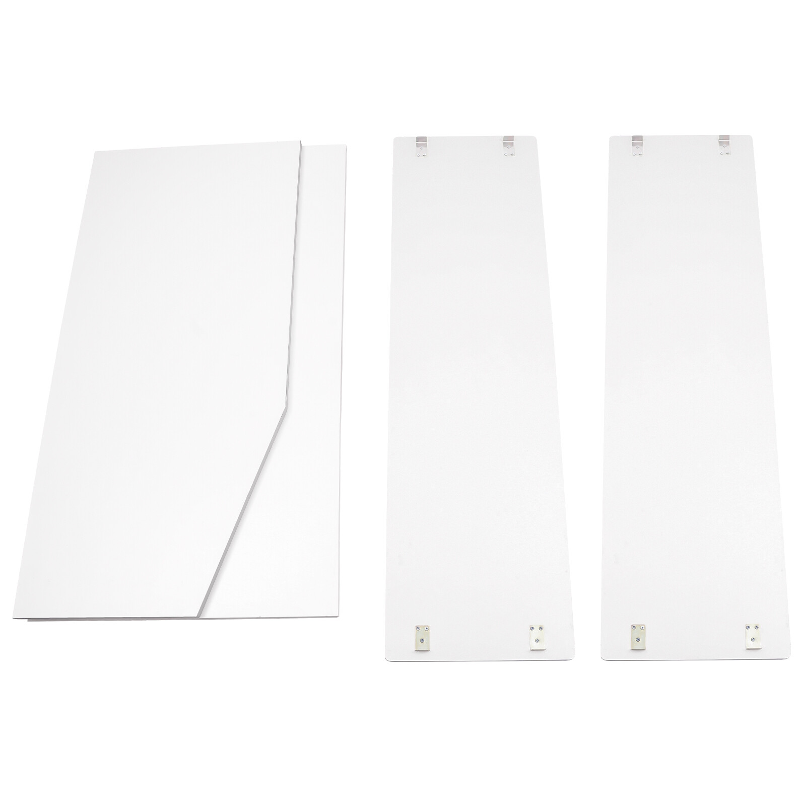 White Portable Event Bar Portable Bar Cabinet Foldable Bar 47.75*19.5*42.75in