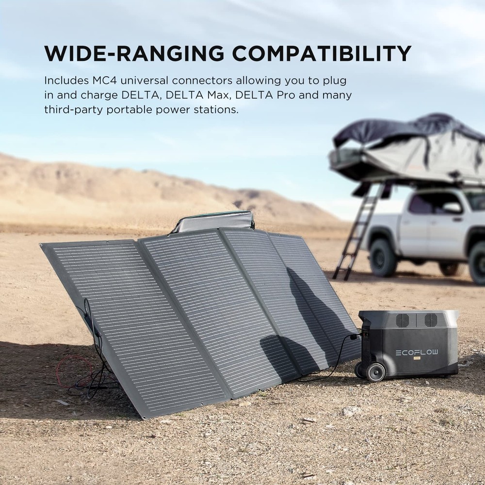 EcoFlow 400W Solar Panel Kit Self-supporting Waterproof Certified Refurbished